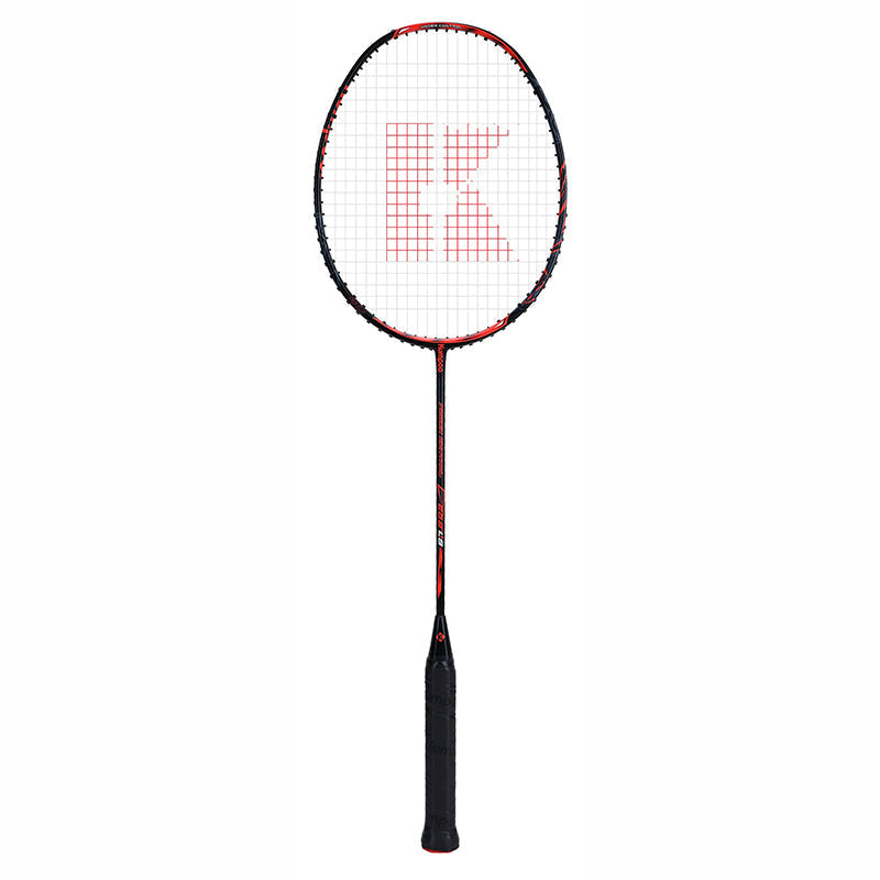 Kumpoo PC E58LS Badminton Racket – Unstrung, Lightweight 82g 4U Even Balanced, Carbon Graphite for All-Round Play