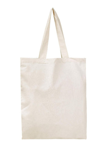 Eco-Friendly Cotton Tote Bag 38x40cm – Reusable, Durable, Say No to Plastic – Ideal for Shopping and Groceries | Sustainable and Stylish