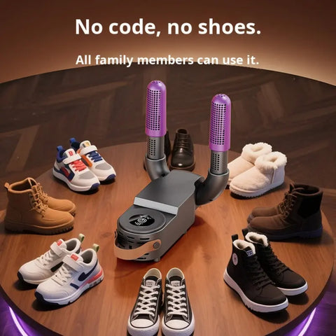 Shoes and Socks Dryer - White