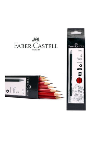 Faber-Castell Pencils 1112 – Smooth Writing, Vibrant Colors, Durable – Perfect for Art and Everyday Use | High-Quality and Reliable