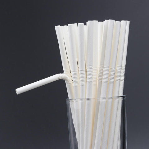 Folding Paper Straws – Eco-Friendly, Foldable Design, Convenient Pack – Disposable Straws | Ideal for Sustainable Choices