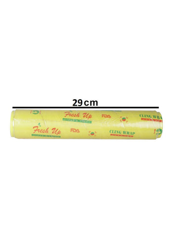 Fresh Up Cling Film – 100% Food Grade, 30cm Width, Approx. 500g Roll | High-Quality Food Wrap Roll