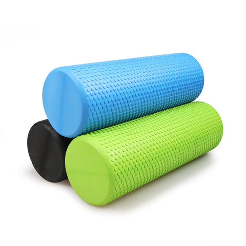 Eva Yoga Foam Massage Roller – 30cm Length, Lightweight Eva Foam, Textured Surface for Enhanced Massage – Ideal for Yoga, Stretching, and Muscle Recovery