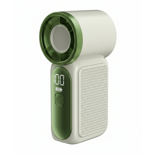 Mini Portable Turbo Fan 1200 mAh - Green