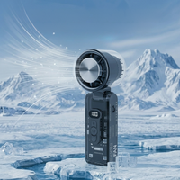 Ice Cool Turbo Portable Fan With LED Lights