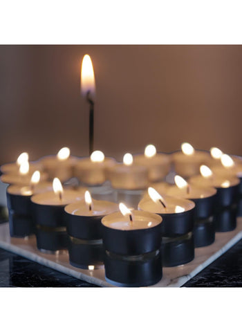 Haochen Tealight Dinner Candles – Long-Lasting, High-Quality, Elegant – Perfect for Dinners and Events | Reliable and Stylish