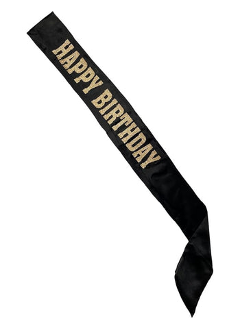 Happy Birthday Sash – 60 Inch Long, Perfect for Cake & Party Decoration | Celebrate in Style