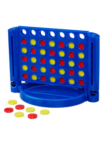 Hasbro Connect 4 Grab & Go – Portable, 2-Player, Classic Strategy Game – Travel Game | Fun On the Go