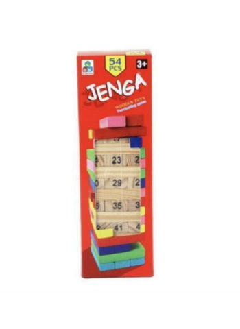 Hasbro Jenga Game – Classic Stacking, Fun for All Ages, Suspenseful Play – Party Game | Stack and Steady