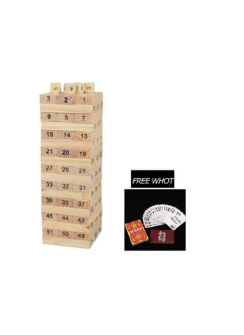 Hasbro Jenga Game – Classic Stacking, Fun for All Ages, Suspenseful Play – Party Game | Stack and Steady