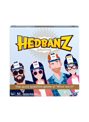 Hedbanz Adulting – Hilarious Adult-Themed, Guessing Fun, Party Play – Board Game | Perfect for Grown-Up Gatherings