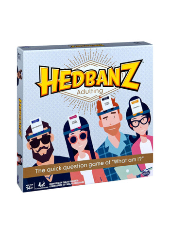 Hedbanz Adulting – Hilarious Adult-Themed, Guessing Fun, Party Play – Board Game | Perfect for Grown-Up Gatherings