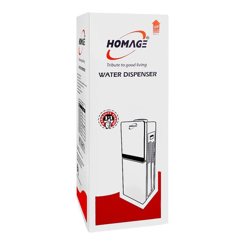 Homage Water Dispenser HWD-49332 – Versatile, Stylish, Efficient – Water Dispensers | Black