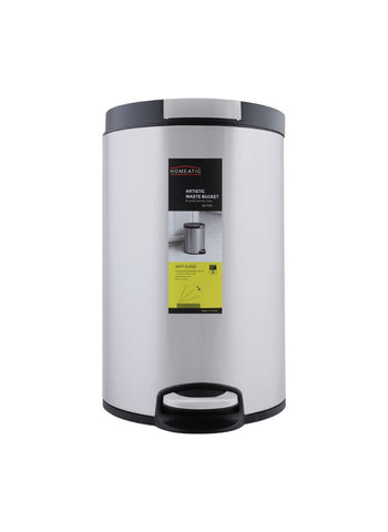 Homeatic Grace Pedal Bin EK-9209 Series – Soft Close, Various Capacities, Elegant Design – Waste & Garbage | Perfect for Any Space