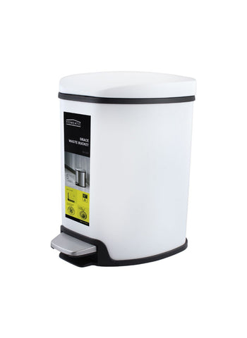 Homeatic Grace Pedal Bin EK-9209 Series – Soft Close, Various Capacities, Elegant Design – Waste & Garbage | Perfect for Any Space