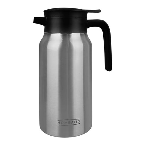 Homeatic Steel Thermos – 1.9 Liter Capacity, Silver, HKD-975 – Sleek and Efficient Temperature Retention