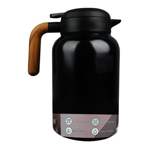 Homeatic Steel Thermos – 2 Liter Capacity, Black, HKD-9046 – High-Capacity and Reliable Thermos