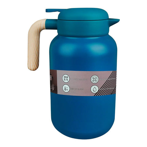 Homeatic Steel Thermos – 2 Liter Capacity, Green, HKD-9046 – Large Insulated Beverage Container