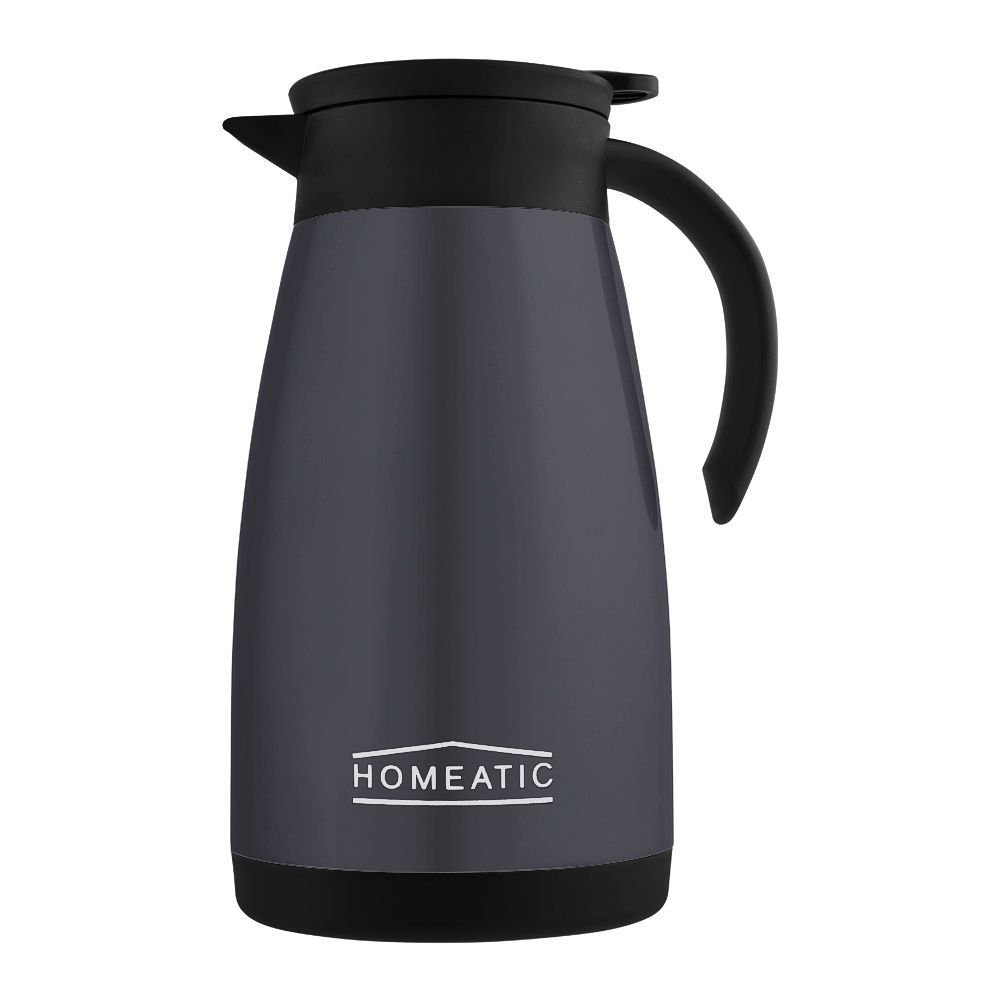 Homeatic Steel Vacuum Thermos – Blue, 1.2L, KB-607 – Insulated Thermos for Hot and Cold Beverages