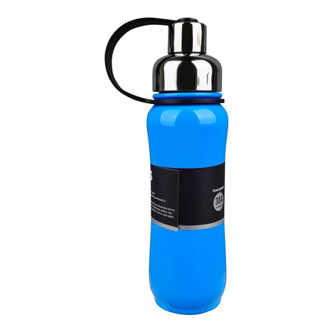 Homeatic Steel Water Bottle – 500ml Capacity, Blue, KD-850 – Compact and Leak-Proof Drinkware