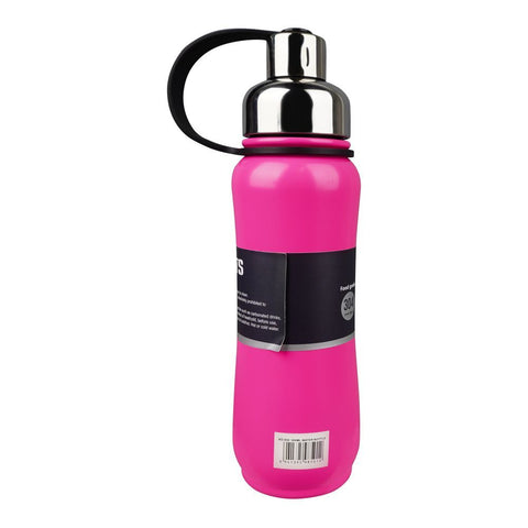 Homeatic Steel Water Bottle – 500ml Capacity, Pink, KD-850 – Insulated and Travel-Friendly Bottle