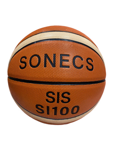 Sonecs SI100 Synthetic Basketball – Durable, High Grip, Lightweight – Basketball | Ideal for Outdoor and Indoor Play