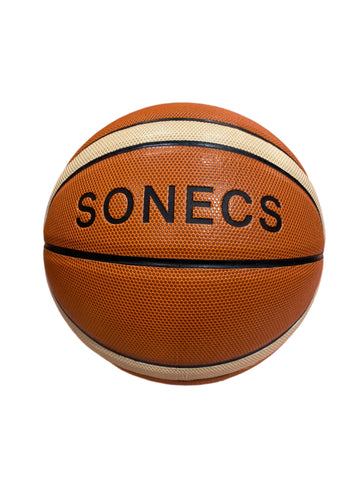 Sonecs SI100 Synthetic Basketball – Durable, High Grip, Lightweight – Basketball | Ideal for Outdoor and Indoor Play