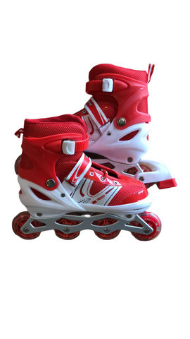 Inline Adjustable Roller Skates – Adjustable Sizing, Smooth Wheels, Comfortable Fit – Ideal for Outdoor Skating