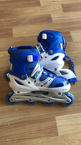 Inline Adjustable Roller Skates – Adjustable Sizing, Smooth Wheels, Comfortable Fit – Ideal for Outdoor Skating