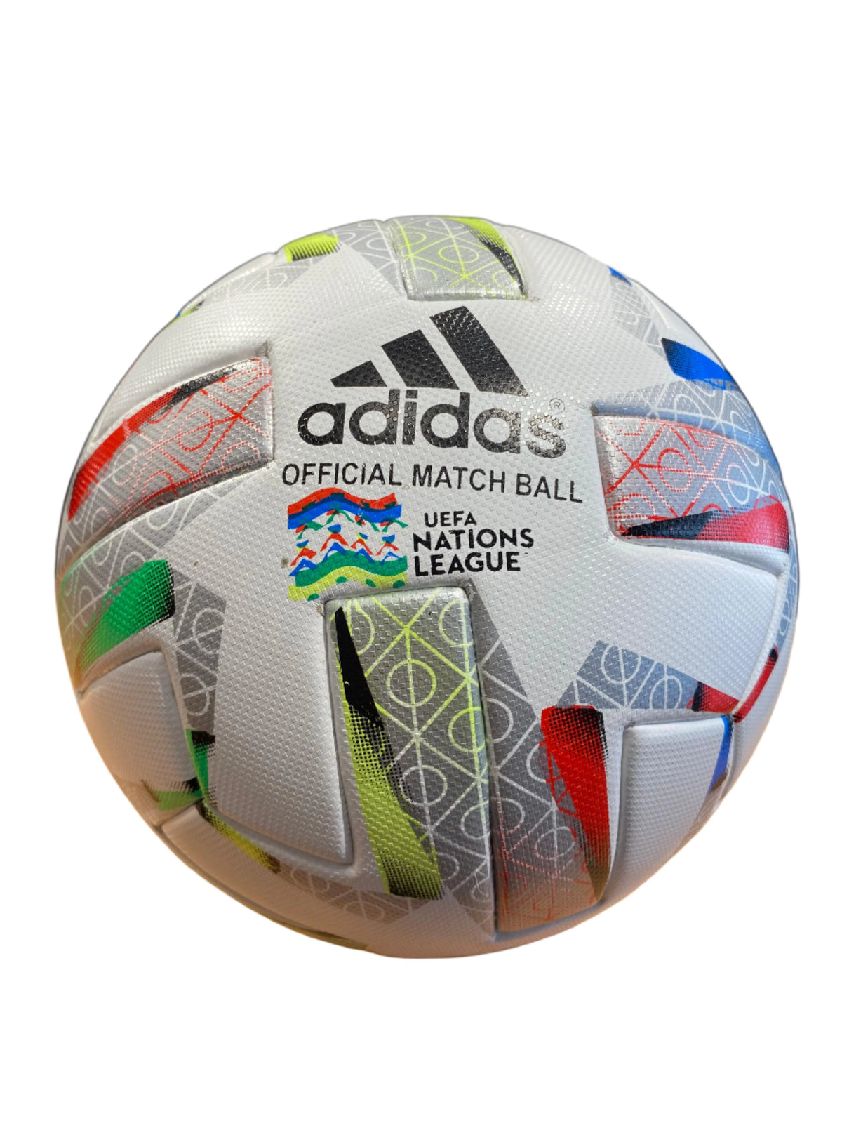 UEFA Nations League Official Match Football (Tubeless) – Top-Tier, FIFA-Approved, High Durability – Perfect for Competitive Play