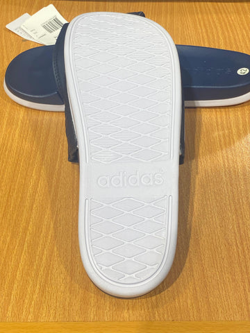 Adidas Adilette Comfort Slides Replica – Dark Blue, Cushioned Footbed, Slip-On Design, Water-Resistant – Durable & Trendy for Casual Wear