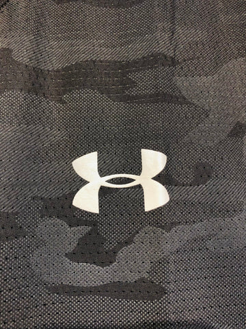 Under Armour Men's Camo Dri-Fit T-Shirt Replica – Black/Camo, Lightweight, Moisture-Wicking, Comfortable – Active Wear | Perfect for Fitness and Sports Enthusiasts