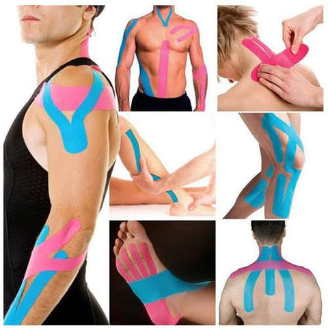 Kinesiology Tape (KT Tape) 5 Yards Roll – Flexible Support, Enhanced Mobility, Long-Lasting Adhesion – Ideal for Injury Prevention