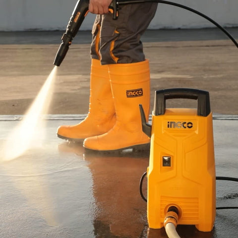 INGCO HPWR12008 High Pressure Washer – High Pressure, Durable Construction, Effective Cleaning – Pressure Washer | Ideal for Heavy-Duty Cleaning