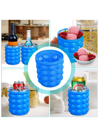 Ice Cube Maker Genie – Space-Saving, Innovative, Easy-to-Use | Revolutionary Ice Cube Storage Solution