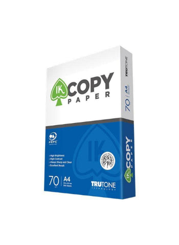 Ik Copy Paper Legal 70gm – 500 Sheets, Smooth, High-Quality – Ideal for Office and Professional Use | Reliable and Versatile