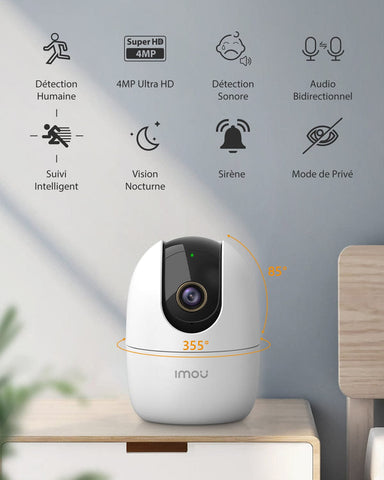 Imou Ranger 2 – 1080P Full HD Security Camera with AI Human Detection – Security Cameras | Electronics