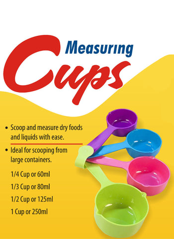 Imperial Measuring Cup – 4Pcs Set | High-Quality, Accurate Measuring Cups | Ideal for Cooking, Baking, and Precise Ingredient Measurements