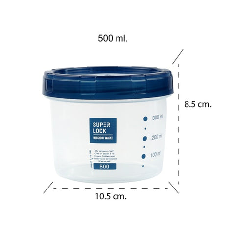 Micronware Jar J9631 New Canister 500ML – Versatile, Leak-Proof Storage Container for Dry Goods