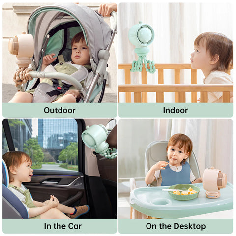 JisuLife Stroller Fan Life 2