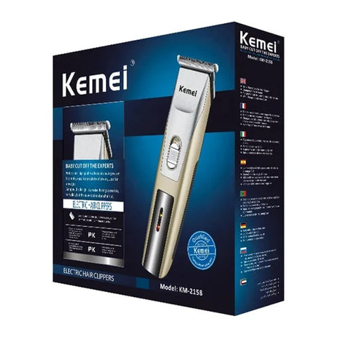 Kemei KM-2158 Hair Clipper – Precision Cutting, High Durability, Adjustable Length | Hair Clipper