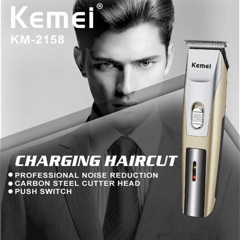 Kemei KM-2158 Hair Clipper – Precision Cutting, High Durability, Adjustable Length | Hair Clipper