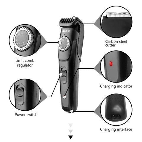 Kemei KM-5013 Hair Clipper – High Efficiency, Adjustable Settings, Reliable Performance | Hair Clipper