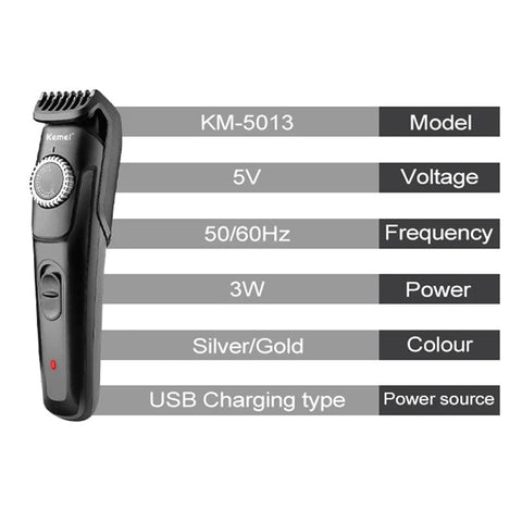 Kemei KM-5013 Hair Clipper – High Efficiency, Adjustable Settings, Reliable Performance | Hair Clipper