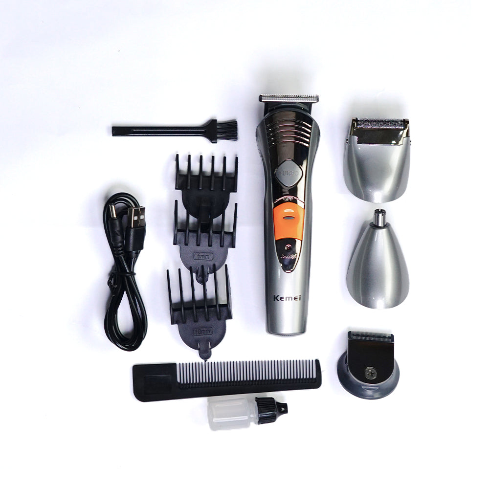 Kemei KM-580 7 in 1 Grooming Kit Shaving Machine Set – Multi-Functional, High Efficiency, Portable Design | Grooming Kit