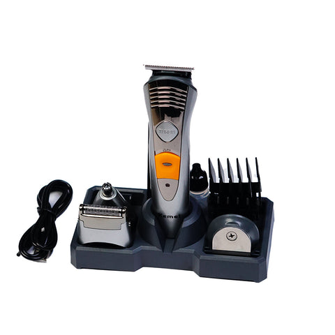 Kemei KM-580 7 in 1 Grooming Kit Shaving Machine Set – Multi-Functional, High Efficiency, Portable Design | Grooming Kit