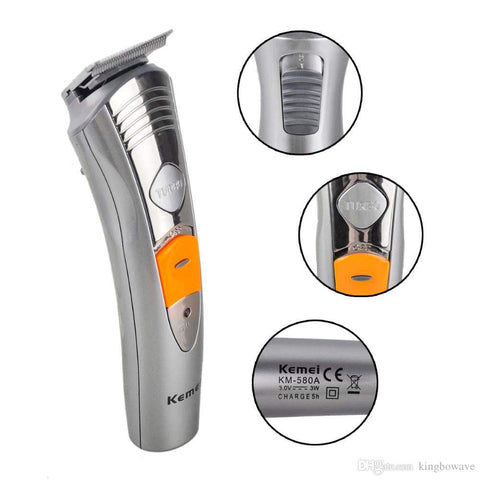 Kemei KM-580 7 in 1 Grooming Kit Shaving Machine Set – Multi-Functional, High Efficiency, Portable Design | Grooming Kit