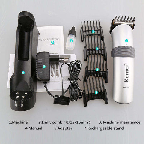 Kemei KM-699 Hair Clipper – Powerful Cutting, Durable Design, Comfortable Grip | Hair Clipper