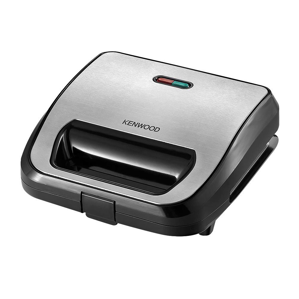 Kenwood SMM-02 3-in-1 Sandwich Maker – Non-Stick Plates, Cool Touch Handle, Includes Sandwich, Grill & Waffle Plates – Waffle Maker