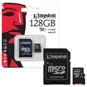 Kingston 128GB Micro SD Card Class10 – 128 GB High-Speed Memory Card – Data Storage | Electronics